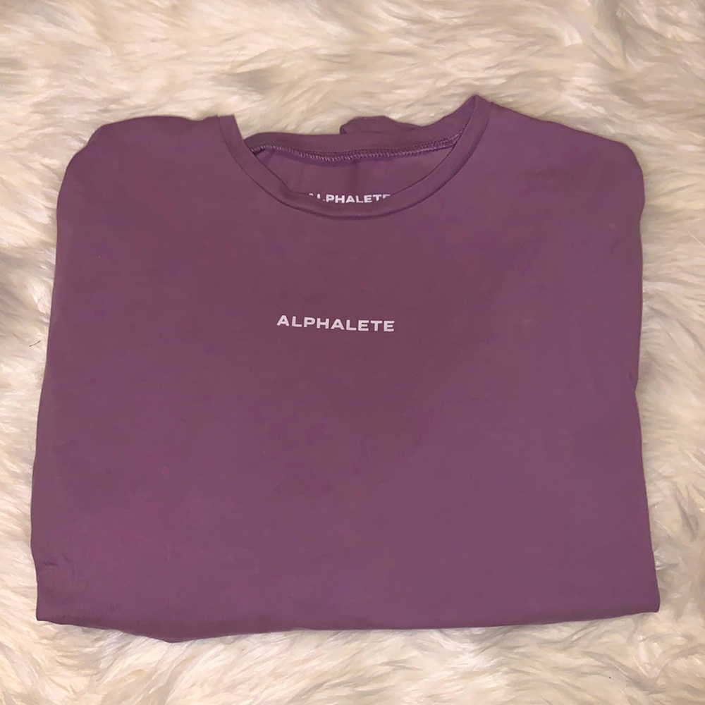 Alphalete Long Sleeve Crop